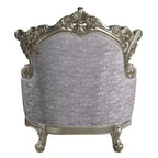 Fauteuil d'appoint Miliani en tissu/bronze antique de 44,5 po