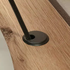 Bureau informatique Sauder en chêne Timber : Meuble de bureau de style vintage avec tiroir de rangement et cadre en MDF