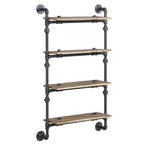 47" Brantley Decorative Bookshelf Oak and Sandy Black Finish - Acme Furniture