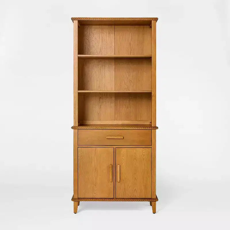 Bibliothèque Azorella Chêne Brun 72" - ™ conçue avec