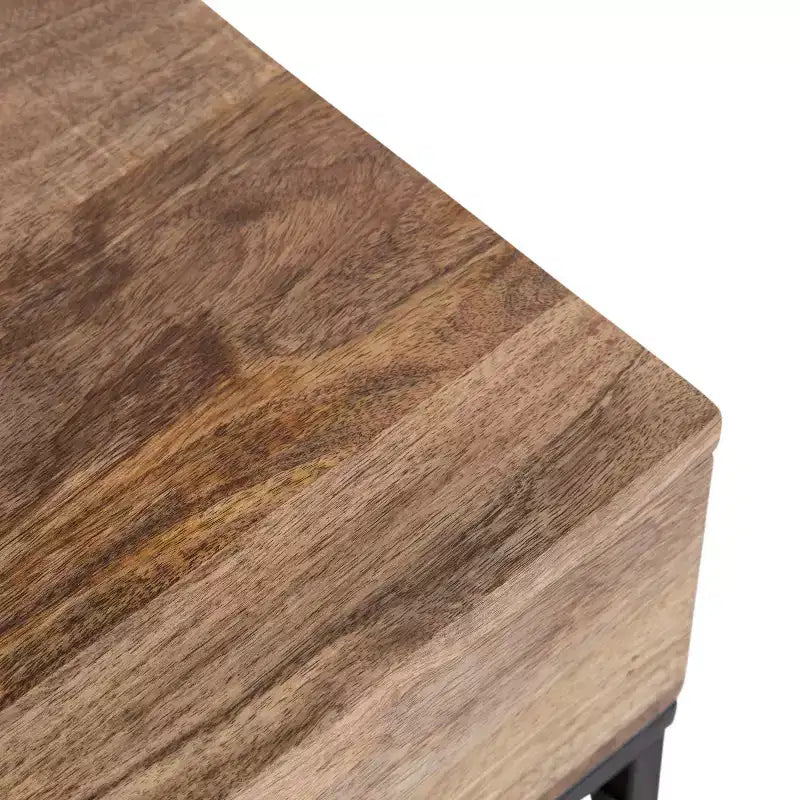 Table d'appoint Malone en bois et métal