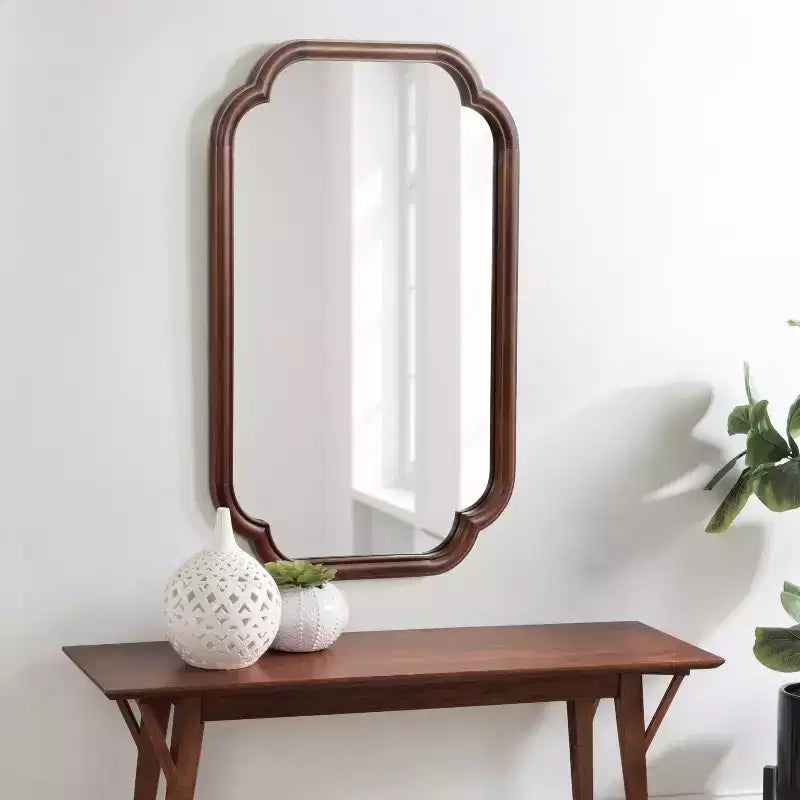 Miroir Mural Glenby Scallop 24x36 - Tout pour la Décoration