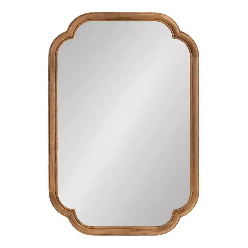 Miroir Mural Glenby Scallop 24x36 - Tout pour la Décoration