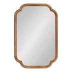 Miroir Mural Glenby Scallop 24x36 - Tout pour la Décoration