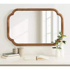 Miroir Mural Glenby Scallop 24x36 - Tout pour la Décoration