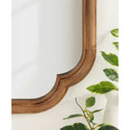 Miroir Mural Glenby Scallop 24x36 - Tout pour la Décoration