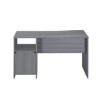 Bureau informatique classique avec tiroirs multiples