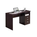 Bureau informatique classique avec tiroirs multiples