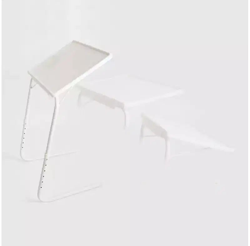 Ma table de télévision pliante réglable My Comfy TV Table Mate - Blanc