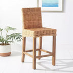 Tabouret de bar en rotin Tobie - BST6501