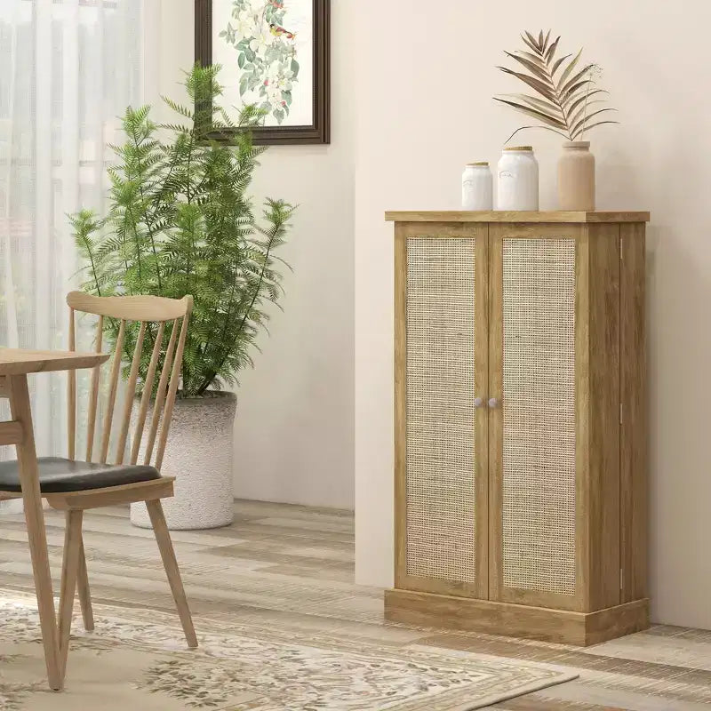 Meuble de rangement pour garde-manger de cuisine 41, armoire de cuisine autonome avec portes doubles, étagère à 5 niveaux, 12 casiers à épices et étagères réglables