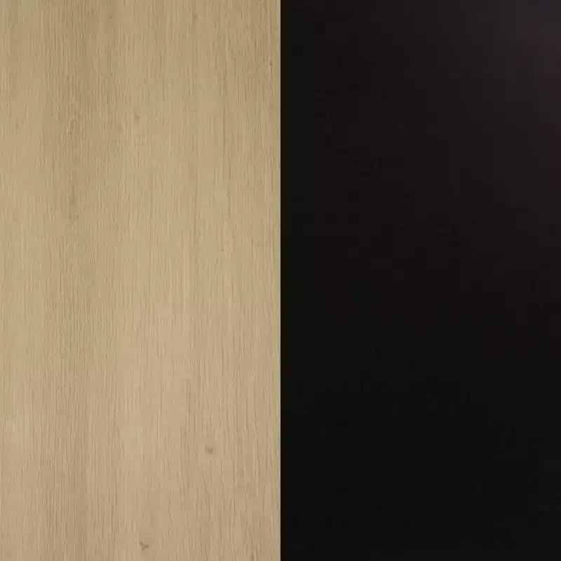 Meuble de rangement Mason en bois et verre avec portes
