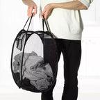 Panier à linge en maille pliable 40 litres 1 pièce