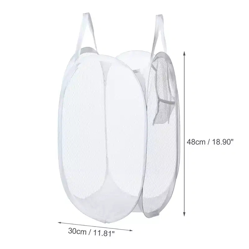 Panier à linge en maille pliable 40 litres 1 pièce