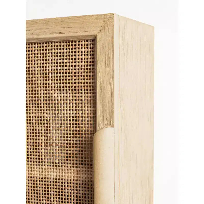 All Things Decor Ori Meuble Haut Mural en Rotin Naturel