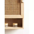 All Things Decor Ori Meuble Haut Mural en Rotin Naturel