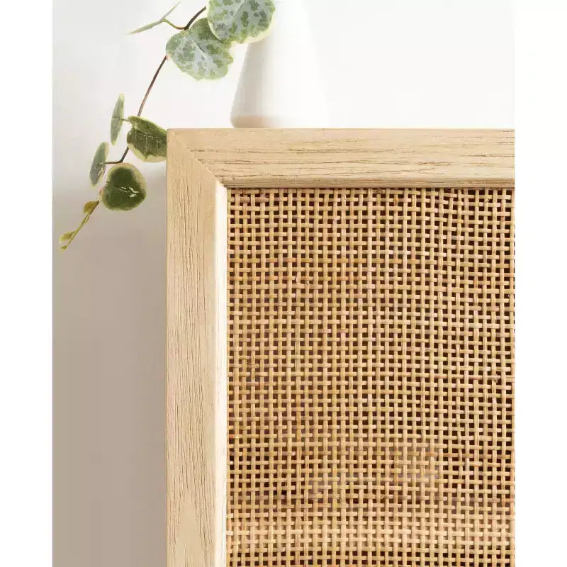 All Things Decor Ori Meuble Haut Mural en Rotin Naturel