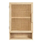 All Things Decor Ori Meuble Haut Mural en Rotin Naturel