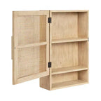 All Things Decor Ori Meuble Haut Mural en Rotin Naturel