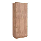 Armoire penderie 2 portes et 2 tiroirs Lee