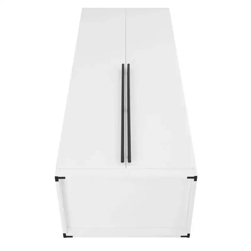 Armoire penderie 2 portes et 2 tiroirs Lee