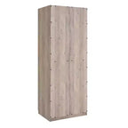 Armoire penderie 2 portes et 2 tiroirs Lee