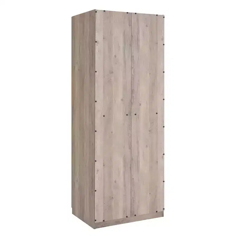 Armoire penderie 2 portes et 2 tiroirs Lee