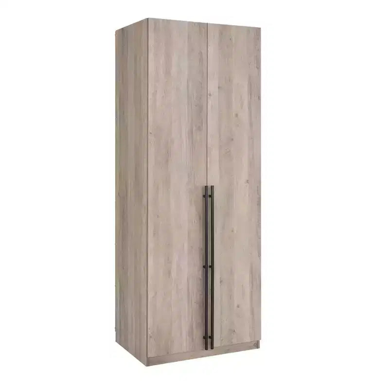Armoire penderie 2 portes et 2 tiroirs Lee