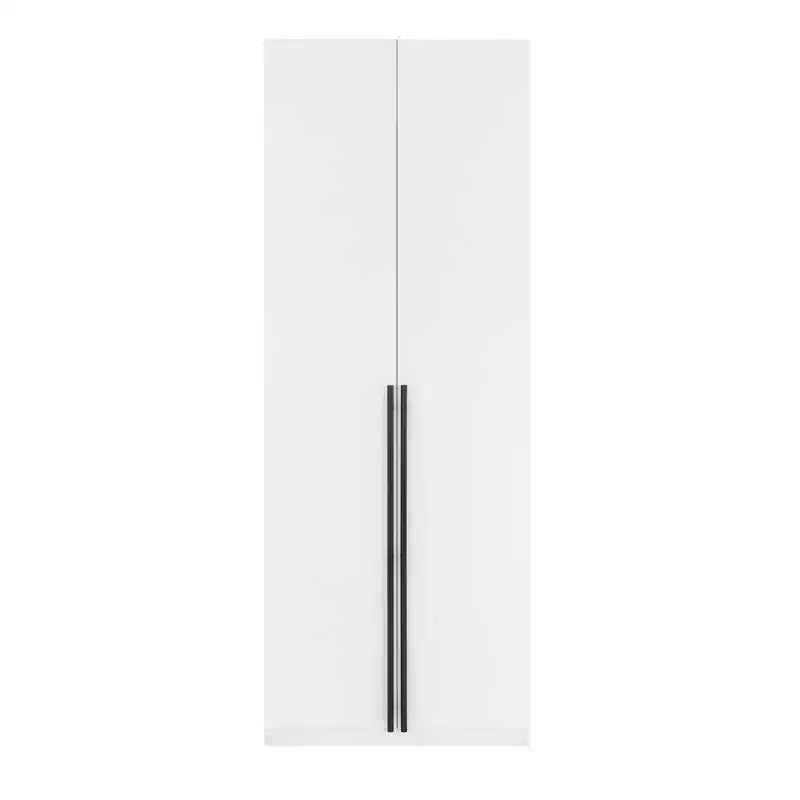 Armoire penderie 2 portes et 2 tiroirs Lee